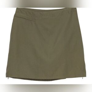 Patagonia‎ Duway Skirt Skort Size 14 In Bog Green